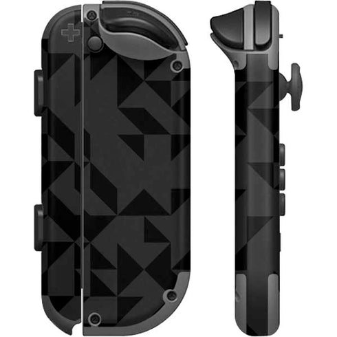 Black Geometric Nintendo Joy-Con (L/R) Controller Skin