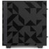 Black Geometric NZXT H510 Compact ATX Mid-Tower Case Skin