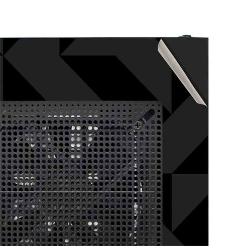 Black Geometric NZXT H510 Compact ATX Mid-Tower Case Skin