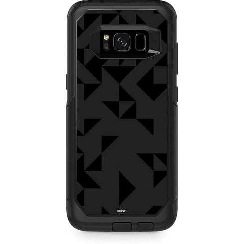 Black Geometric Otterbox Commuter Galaxy Skin