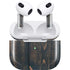 Black Painted Wood Apple AirPods (3rd Gen 2021) Skin
