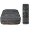 Black Painted Wood Apple TV Skin
