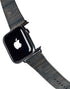 Black Painted Wood Apple Watch Band 42-44mm