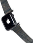 Black Painted Wood Apple Watch Band 38-40mm