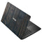 Black Painted Wood Asus X502CA 15.6 Skin