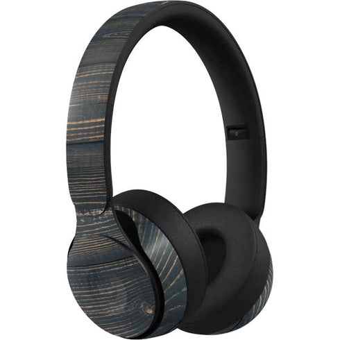 Black Painted Wood Beats Solo Pro Skin