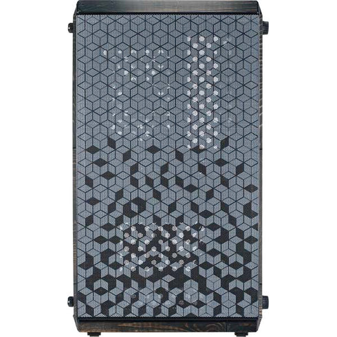 Black Painted Wood Cooler Master MasterBox Q300L Mini Tower Skin