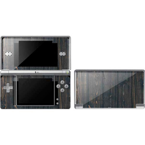 Black Painted Wood DS Lite Skin