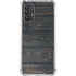 Black Painted Wood Galaxy A32 5G Clear Case
