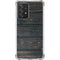 Black Painted Wood Galaxy A52 5G Clear Case
