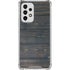 Black Painted Wood Galaxy A53 5G Clear Case