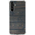 Black Painted Wood Galaxy A54 5G Clear Case