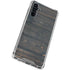 Black Painted Wood Galaxy A54 5G Clear Case