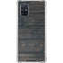 Black Painted Wood Galaxy A71 5G Clear Case