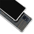 Black Painted Wood Galaxy A71 5G Clear Case