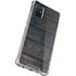 Black Painted Wood Galaxy A71 5G Clear Case