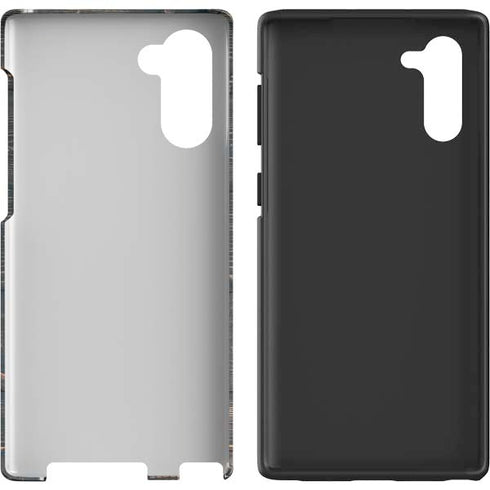 Black Painted Wood Galaxy Note 10 Pro Case