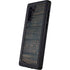 Black Painted Wood Galaxy Note 10 Waterproof Case