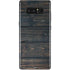 Black Painted Wood Galaxy Note 8 Skin