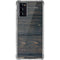 Black Painted Wood Galaxy Note20 5G Clear Case