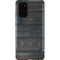 Black Painted Wood Galaxy Note20 5G Pro Case