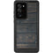 Black Painted Wood Galaxy Note20 Ultra 5G Waterproof Case