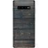 Black Painted Wood Galaxy S10 Plus Skin