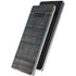 Black Painted Wood Galaxy S10 Plus Skin
