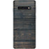 Black Painted Wood Galaxy S10 Skin