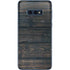 Black Painted Wood Galaxy S10e Skin