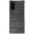 Black Painted Wood Galaxy S20 FE Clear Case