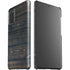 Black Painted Wood Galaxy S20 Lite Case