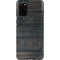 Black Painted Wood Galaxy S20 Plus Pro Case