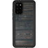 Black Painted Wood Galaxy S20 Plus Waterproof Case