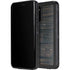 Black Painted Wood Galaxy S20 Plus Waterproof Case