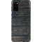 Black Painted Wood Galaxy S20 Pro Case
