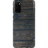 Black Painted Wood Galaxy S20 Pro Case