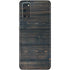 Black Painted Wood Galaxy S20 Skin
