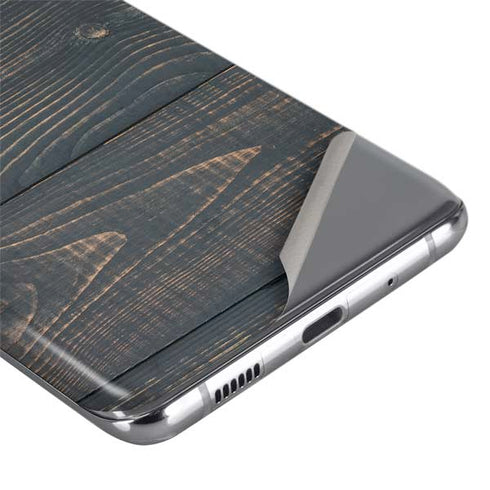 Black Painted Wood Galaxy S20 Ultra 5G Skin