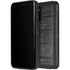 Black Painted Wood Galaxy S20 Waterproof Case