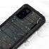 Black Painted Wood Galaxy S20 Waterproof Case