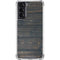 Black Painted Wood Galaxy S21 5G Clear Case
