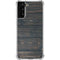 Black Painted Wood Galaxy S21 Plus 5G Clear Case