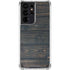 Black Painted Wood Galaxy S21 Ultra 5G Clear Case