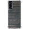Black Painted Wood Galaxy S22 Clear Case