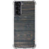 Black Painted Wood Galaxy S22 Clear Case