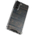 Black Painted Wood Galaxy S22 Clear Case