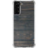 Black Painted Wood Galaxy S22 Plus Clear Case