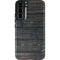 Black Painted Wood Galaxy S22 Plus Pro Case
