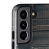 Black Painted Wood Galaxy S22 Plus Pro Case